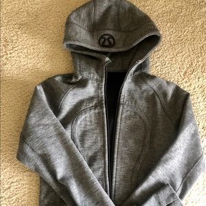 Lululemon Gray Cozy Sweatshirt Hoodie